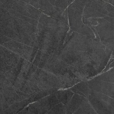 Dark grey textured stone surface with subtle white veins and natural patterns running across it.